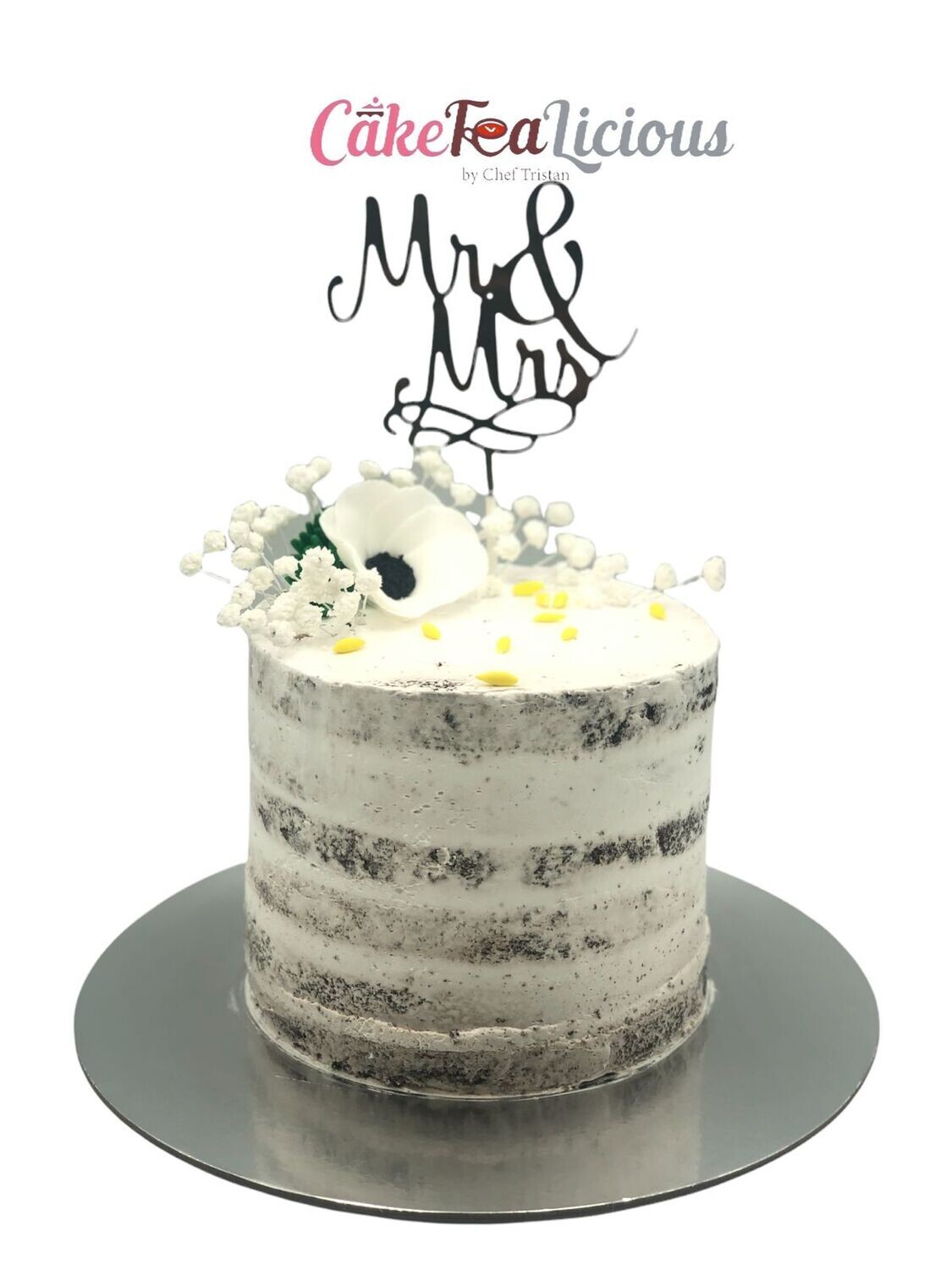 Naked Wedding Cake