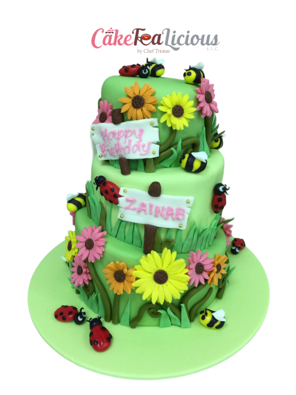 Flower Garden Cake