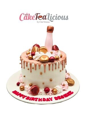Lady Bottle Cake