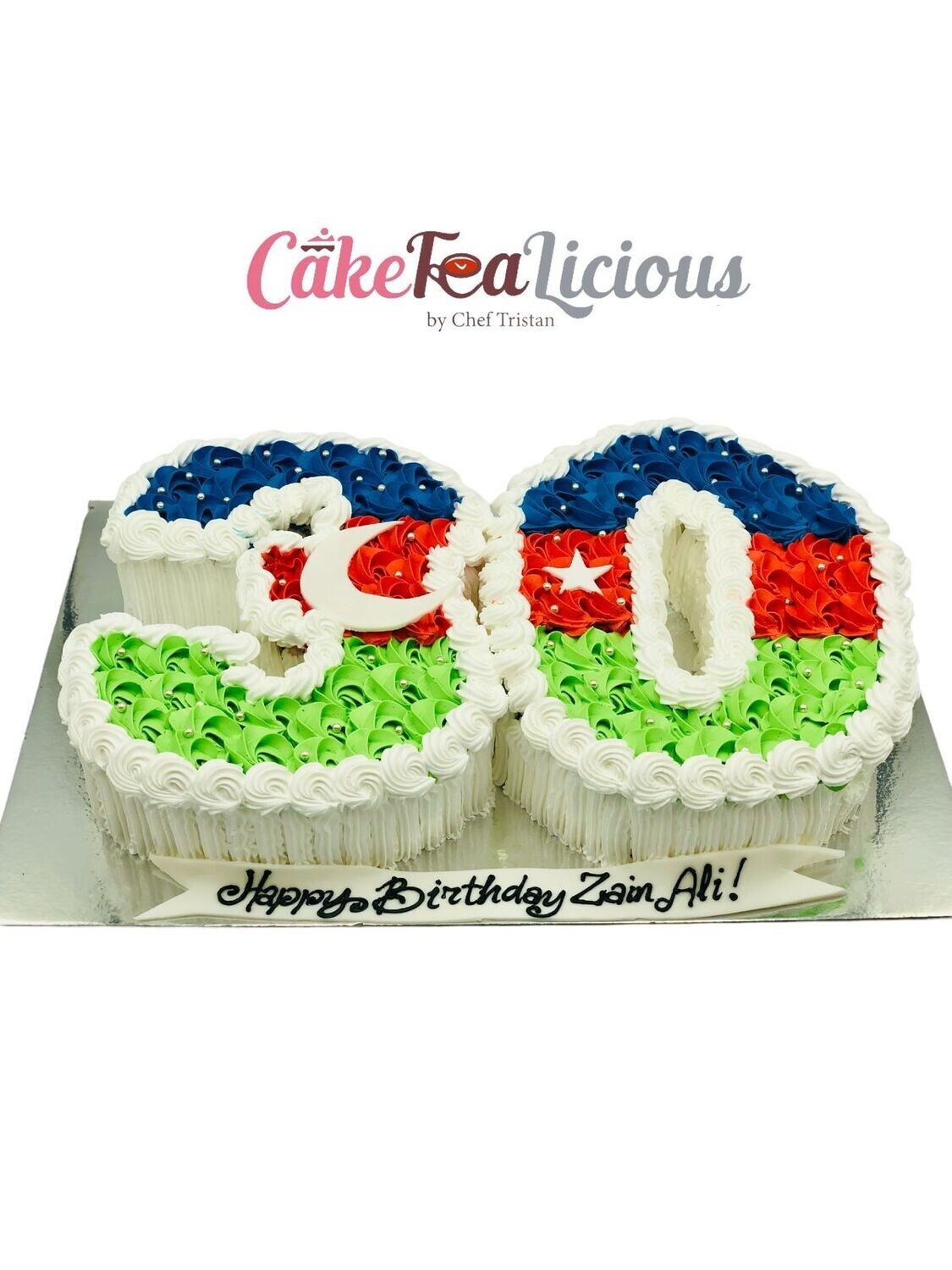 Number Cake - Cream Base