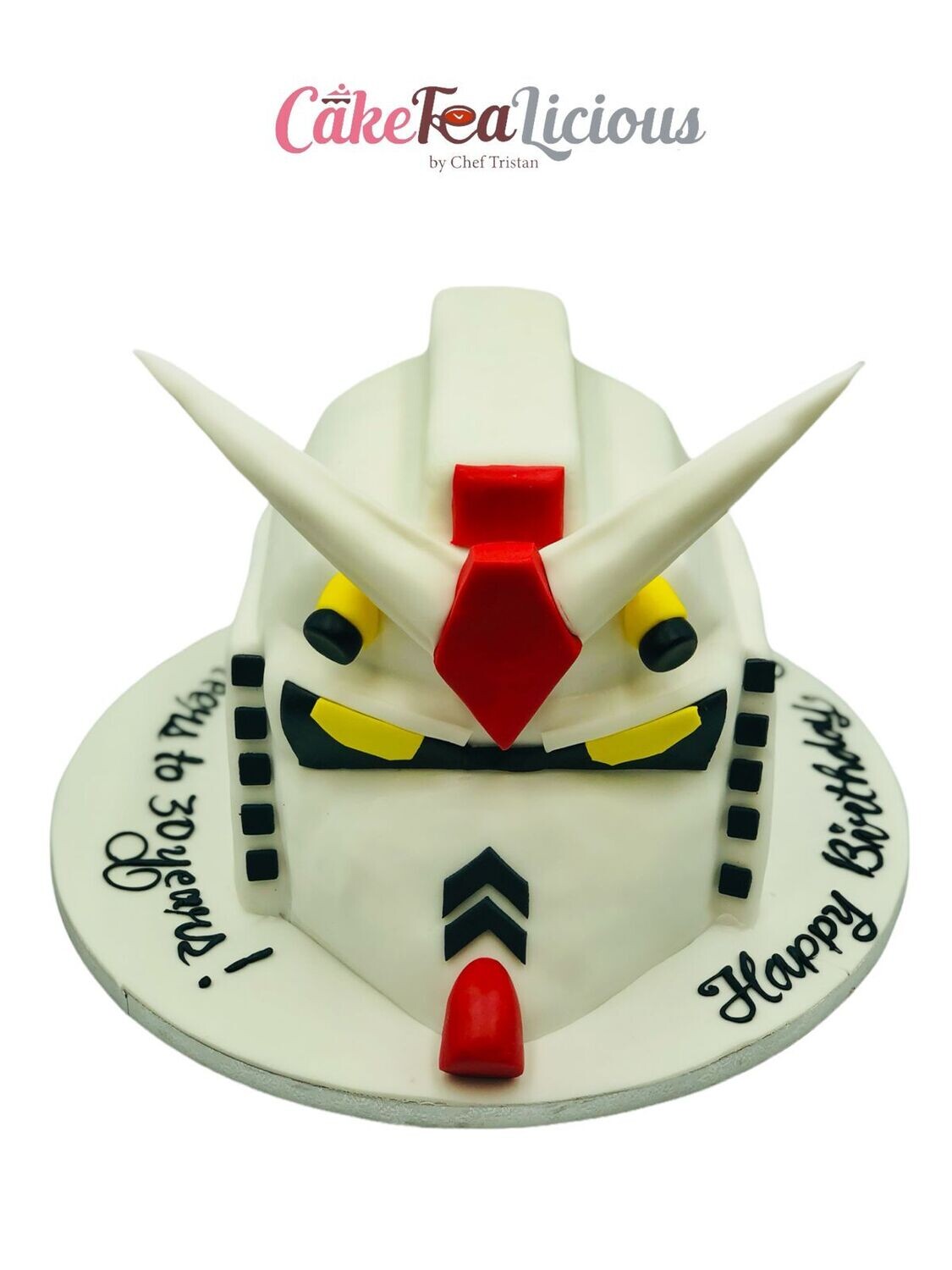 Gundam Robot Head Cake
