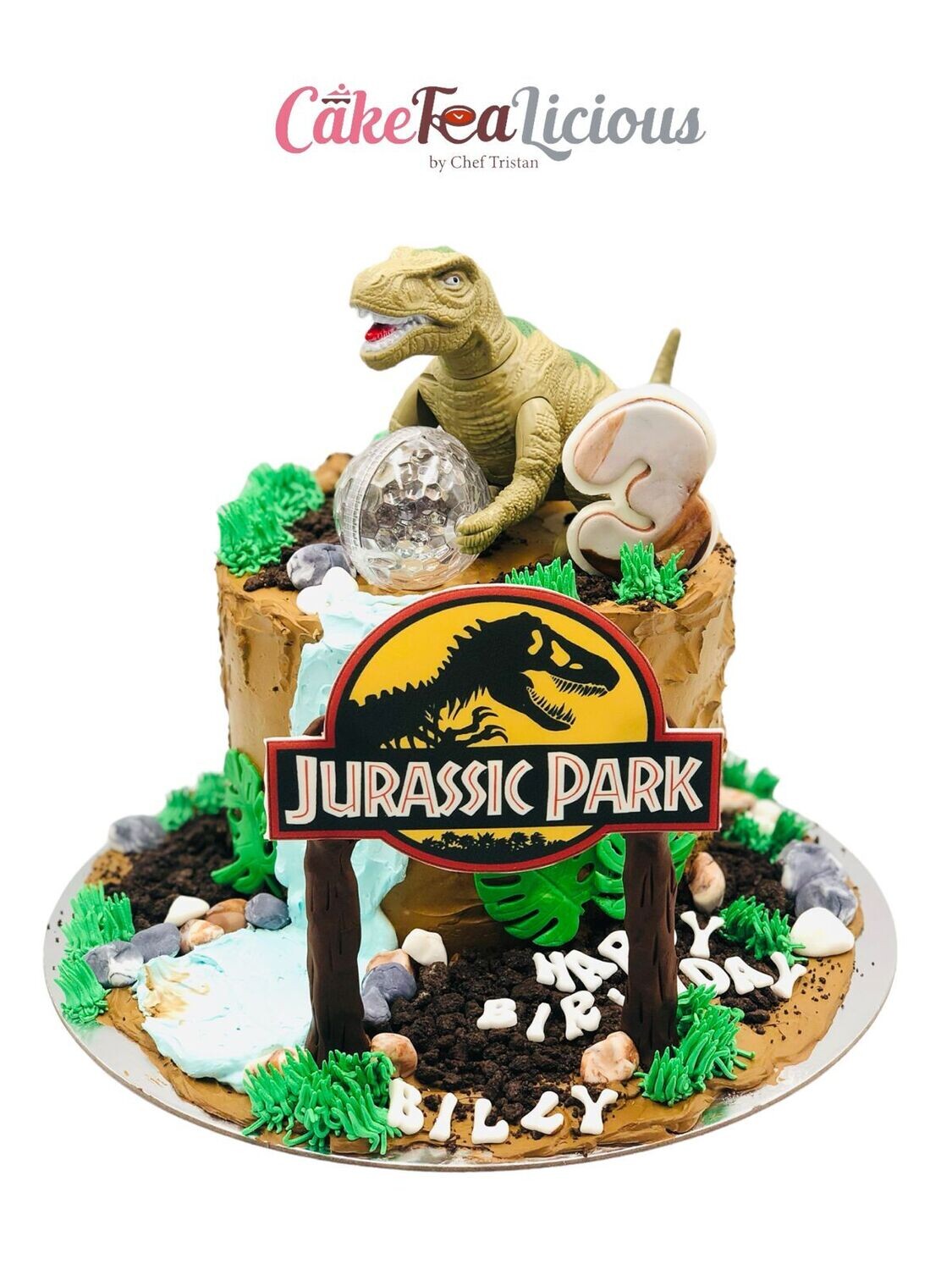 Jurassic Park Cake