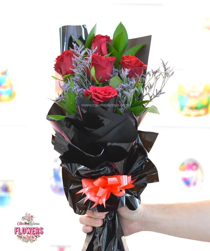 5-Roses - Red BlkCover