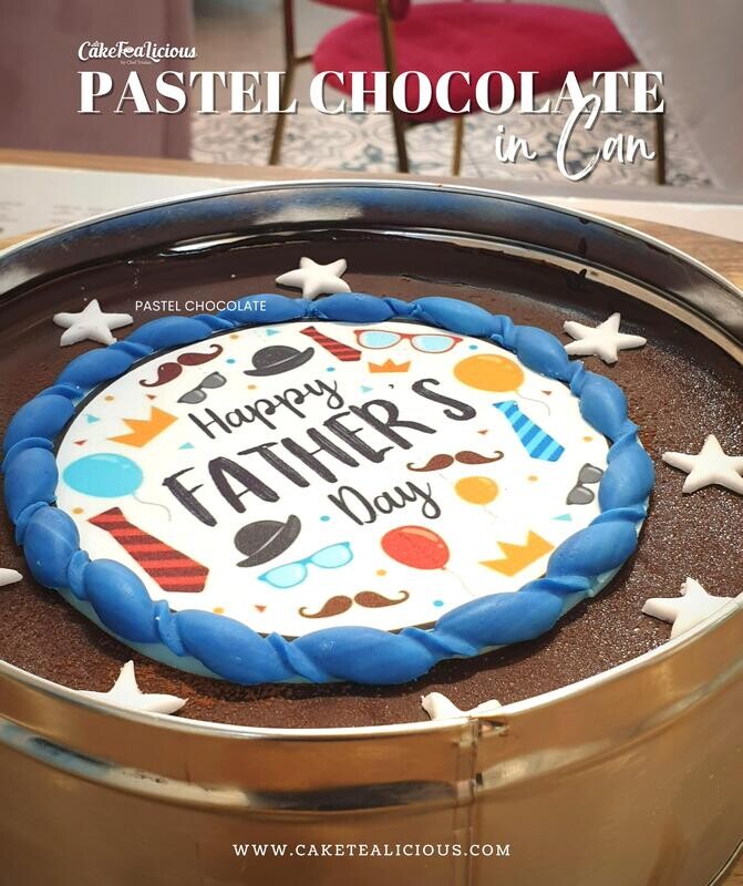 Father's Day Cake in Can