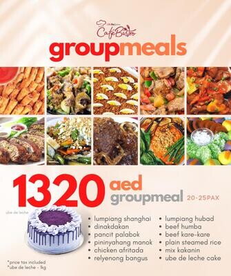 1320 AED GROUP MEALS