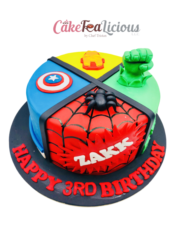 Avengers Cake