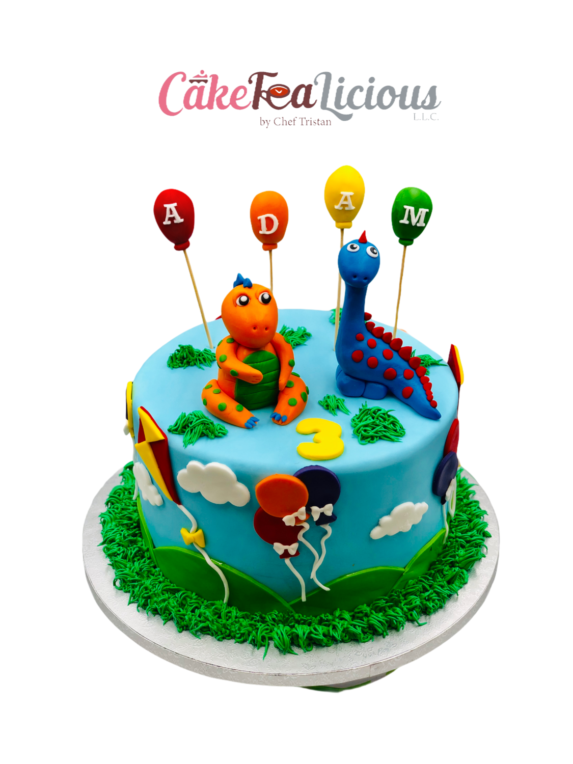 Baby Dino Cake