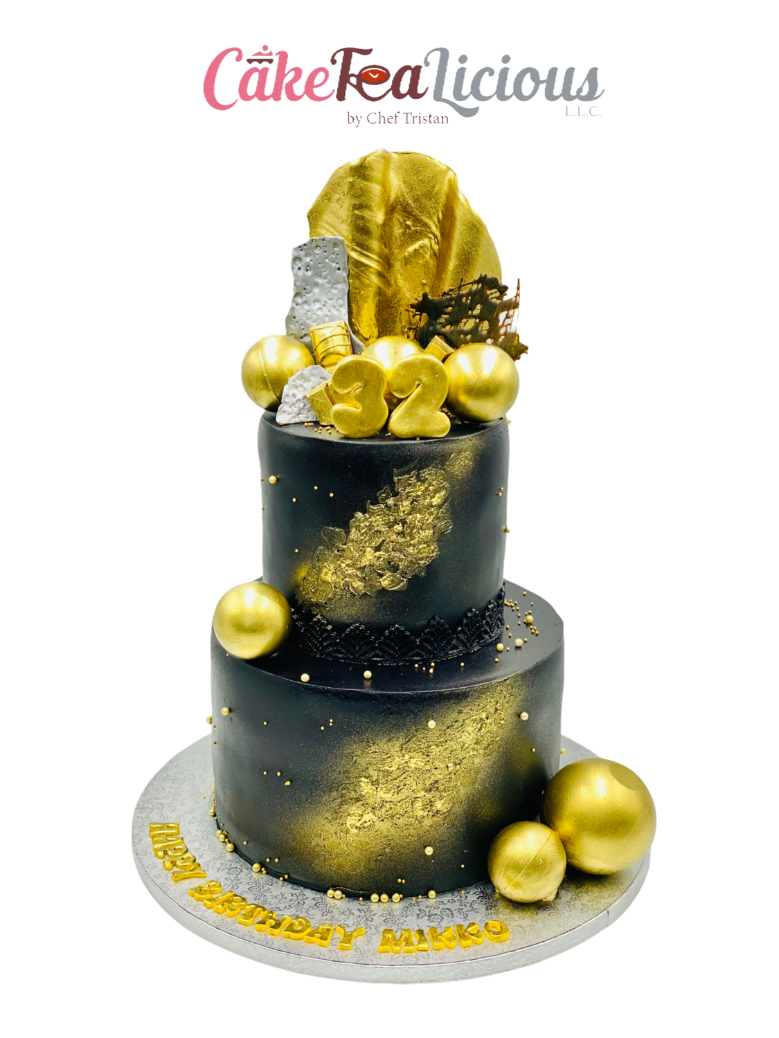 Fab Black Cake
