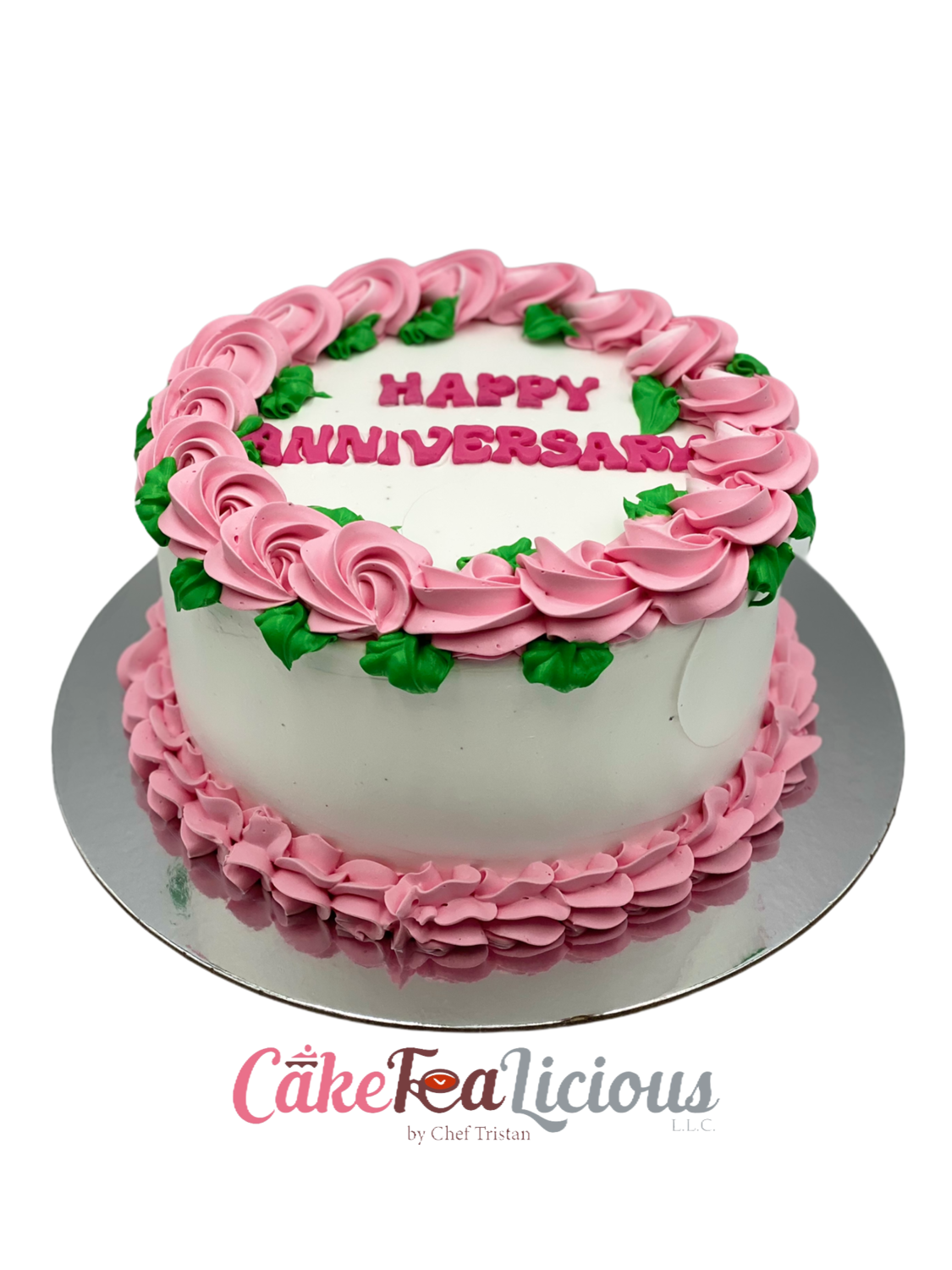 Flower Cream Cake