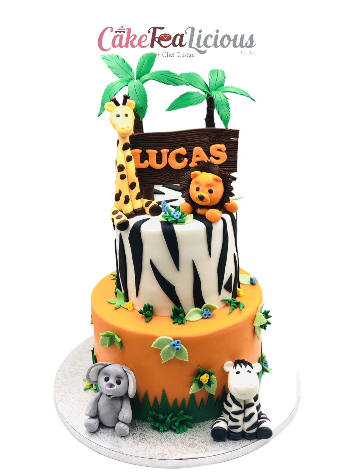 Jungle Safari Cake