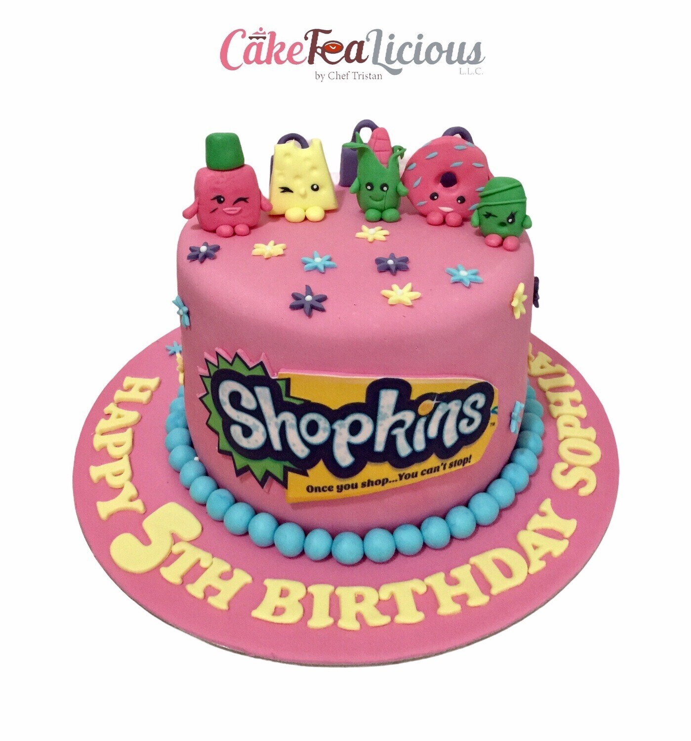 Shopkins Cake