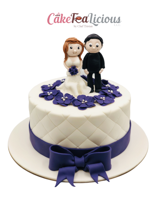 Couple Wedding Cake