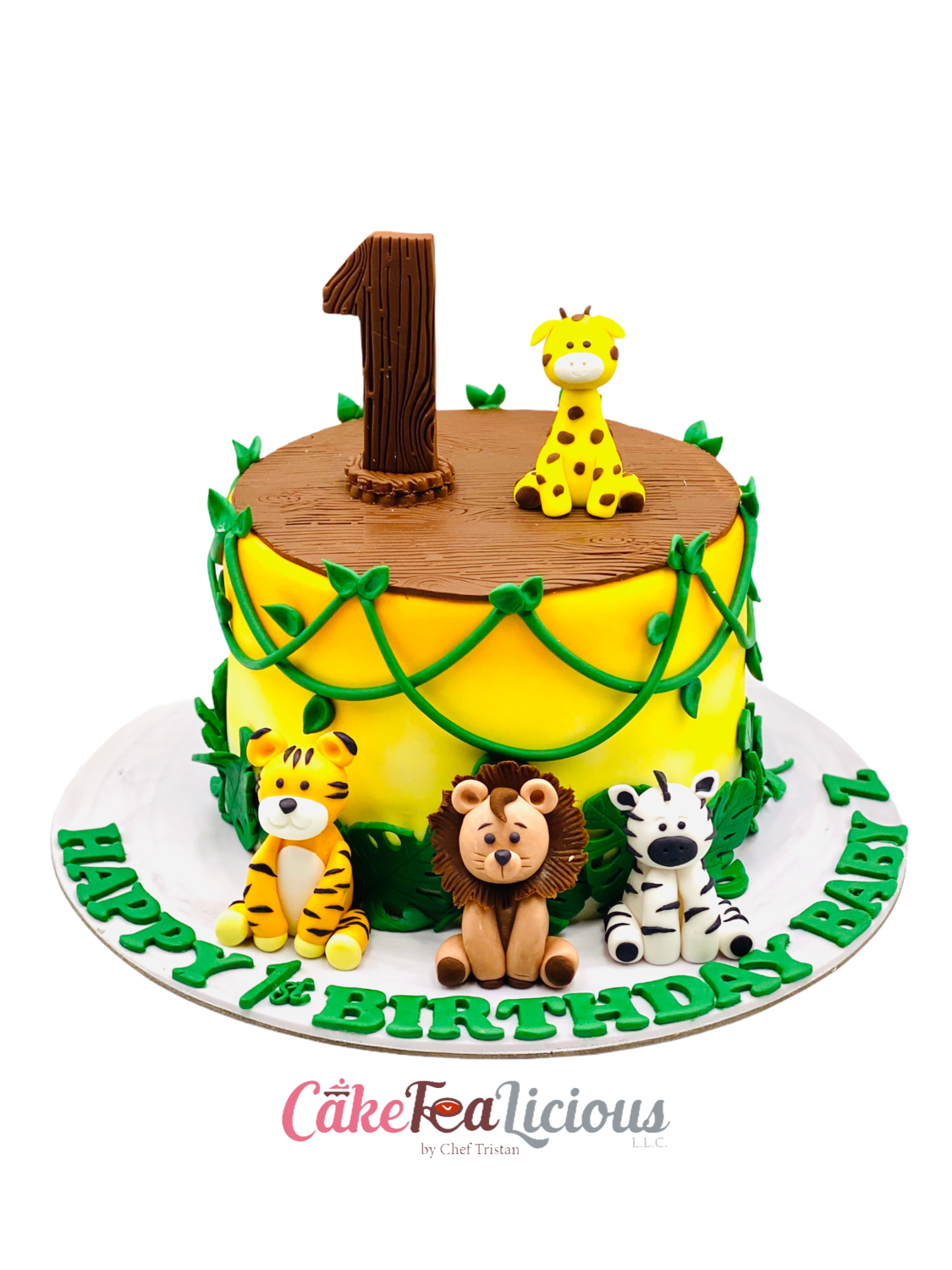 Jungle Safari Cake