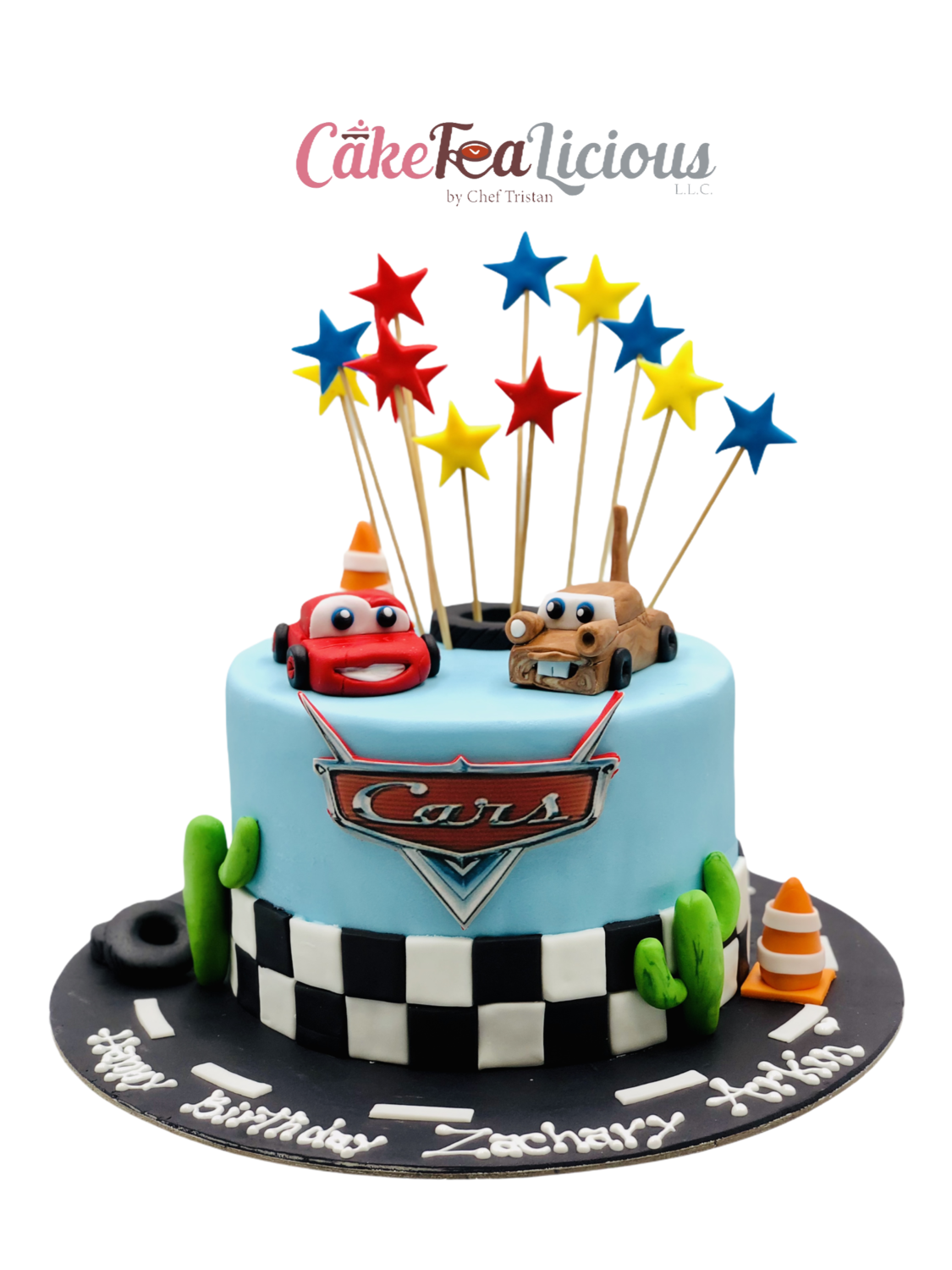 Cars 2 Cake