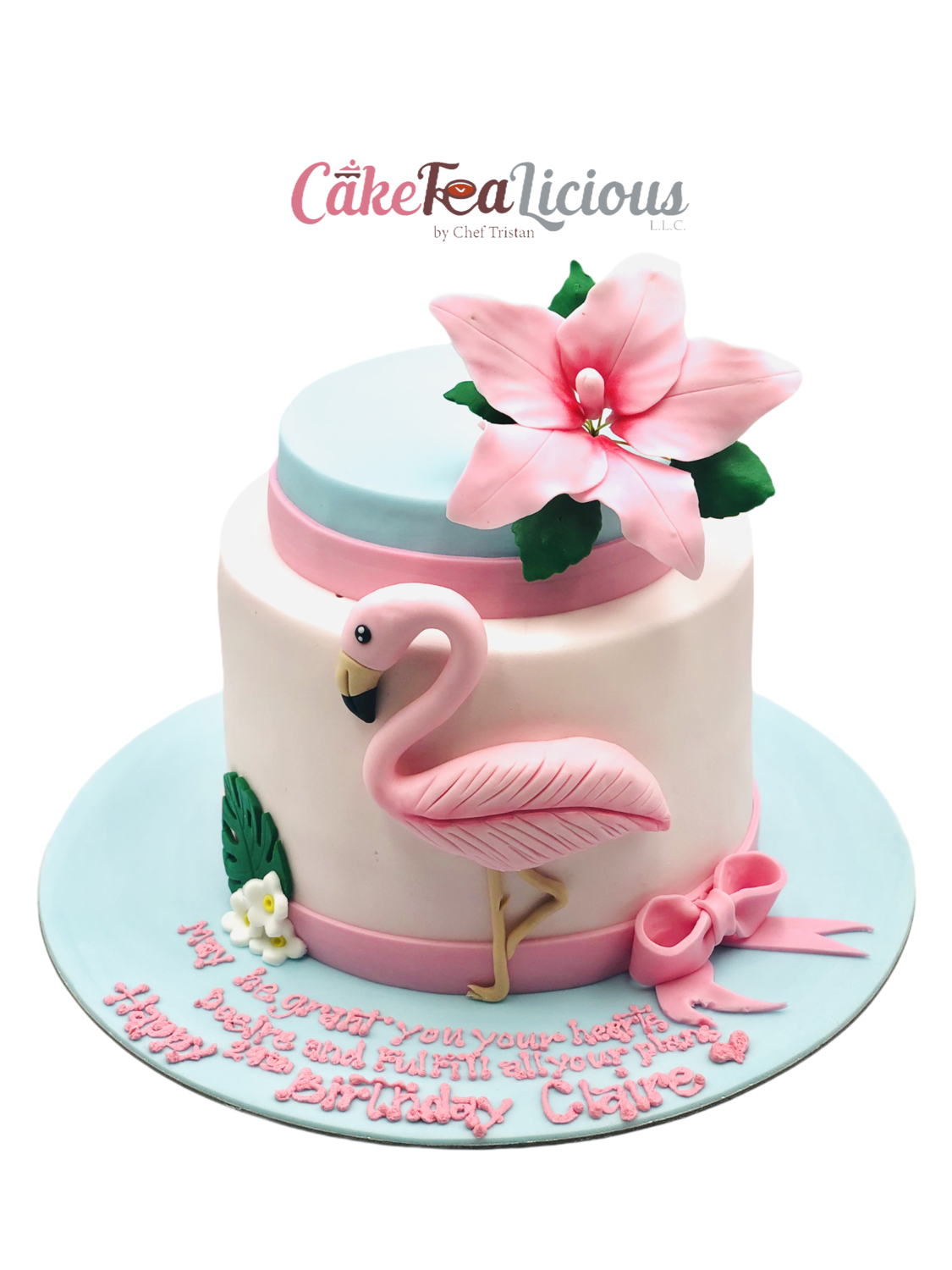 Flamingo Cake