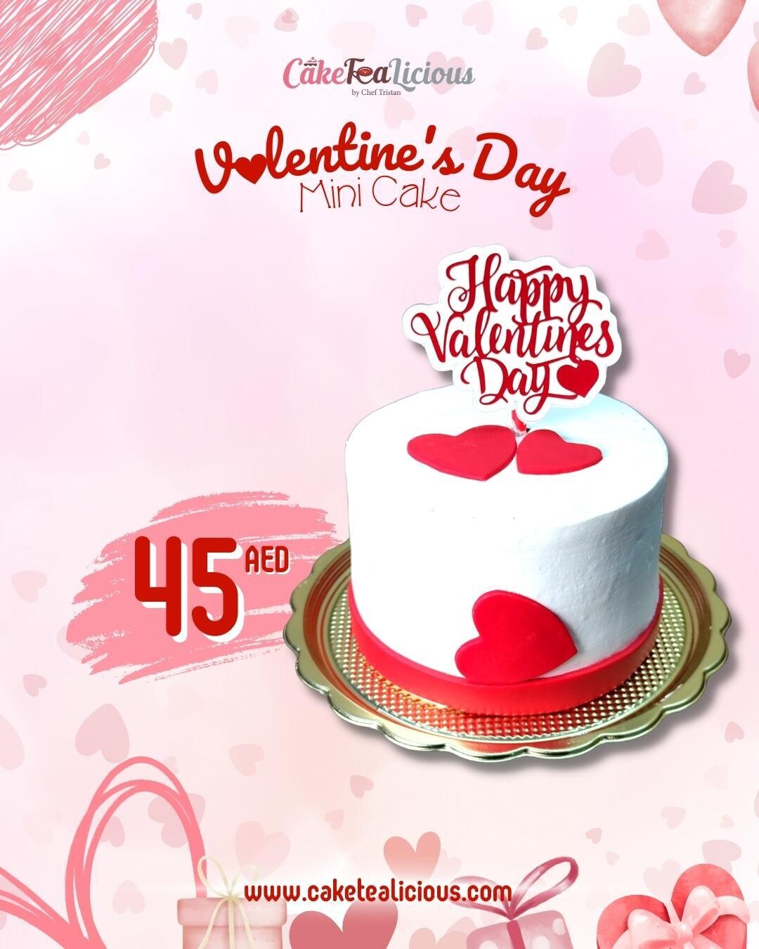 Valentines Day Mini Cake