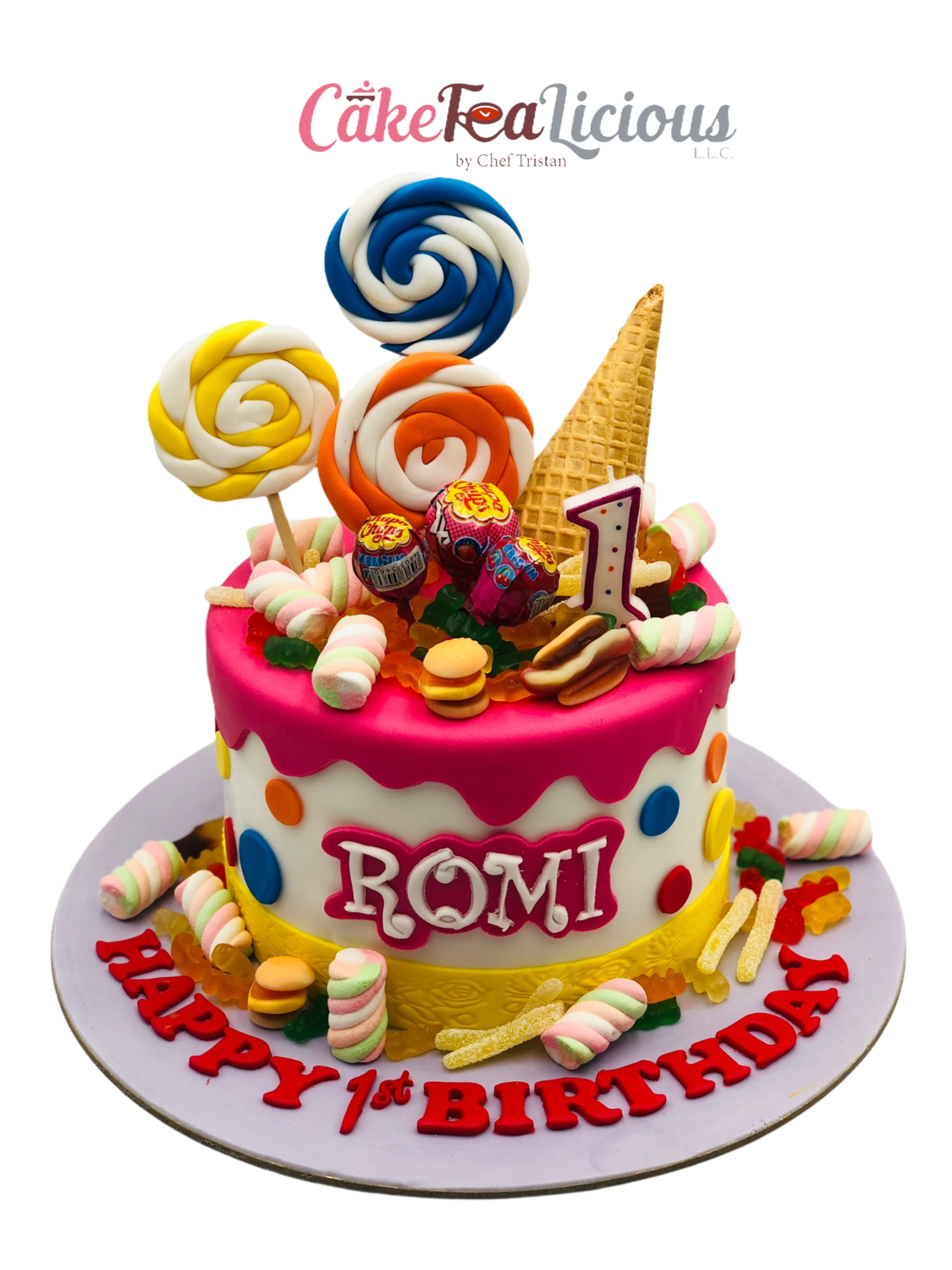 Candy Land Cake