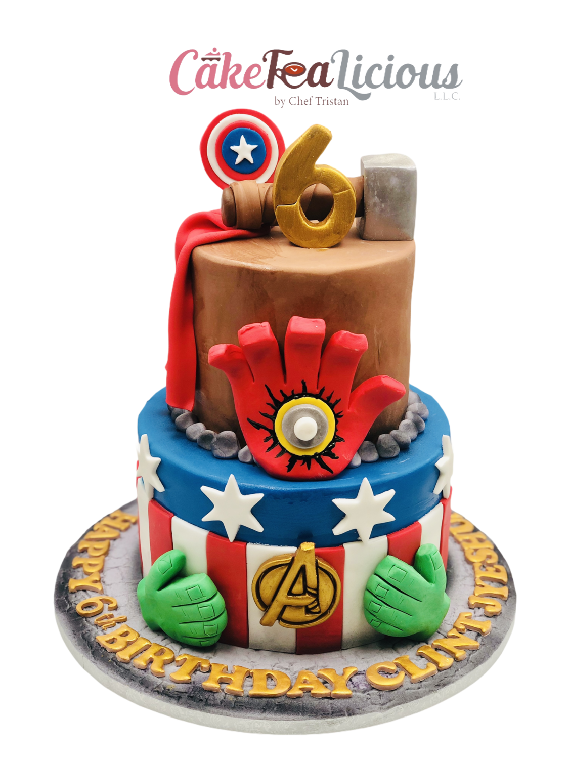 Avengers Cake