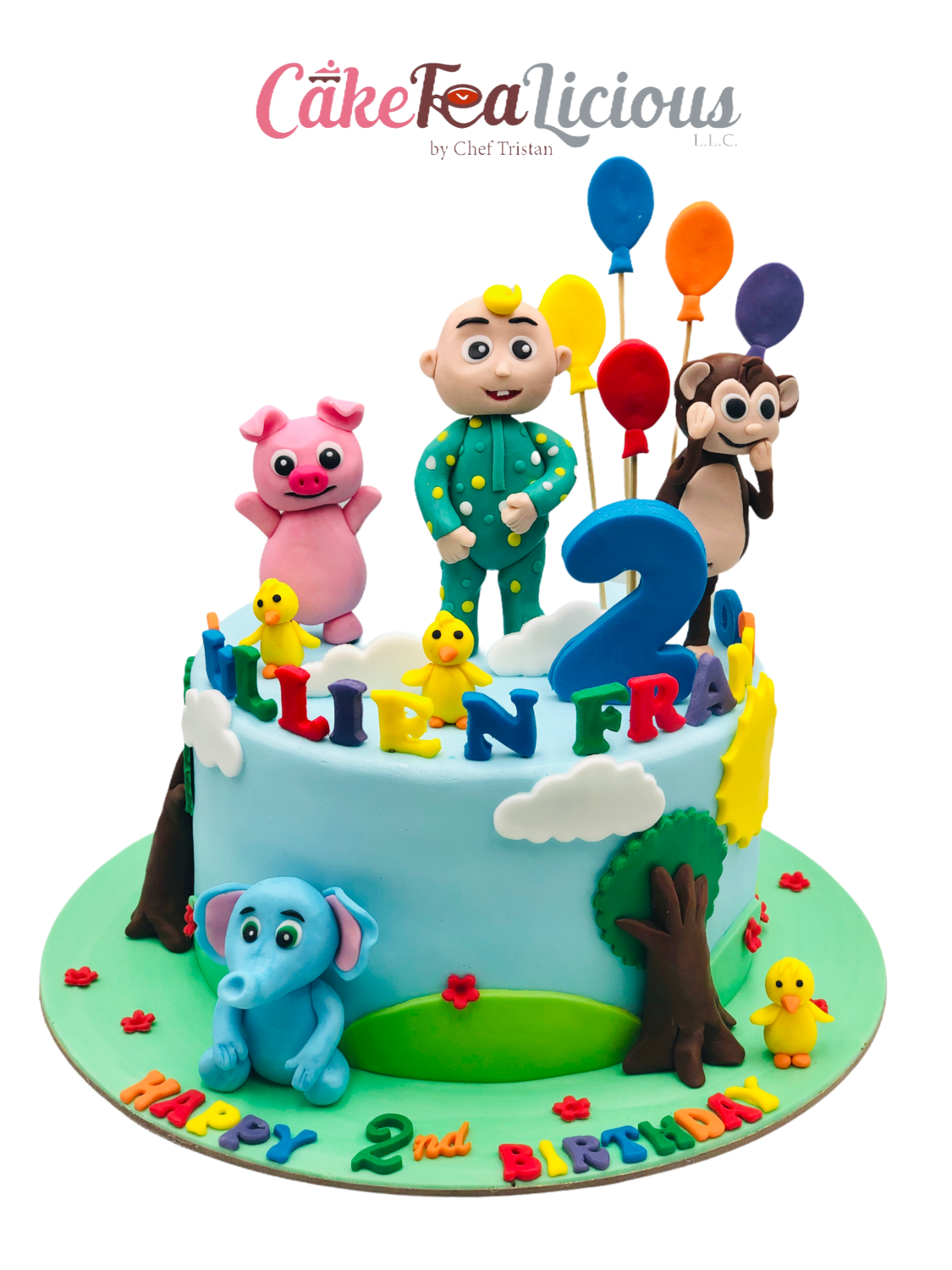 Cocomelon Party Cake