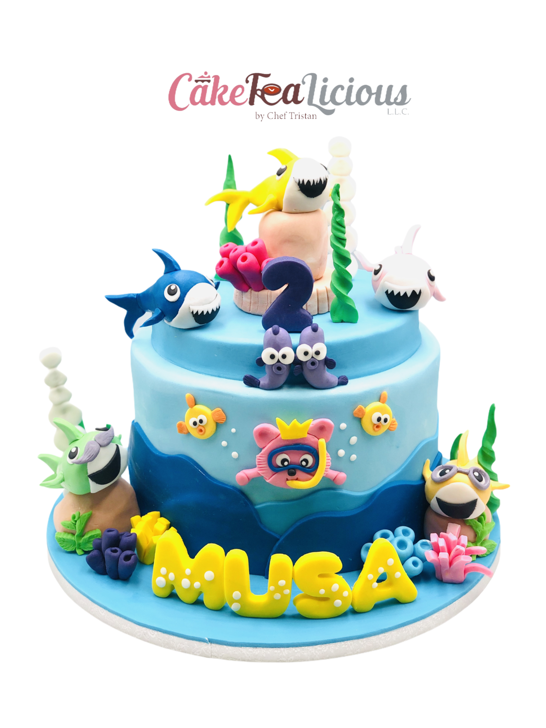 Baby Shark Cake