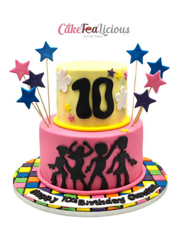 Retro Party Cake