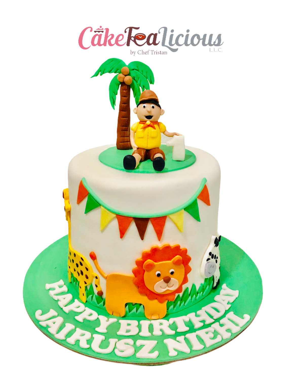 Safari Boy Cake