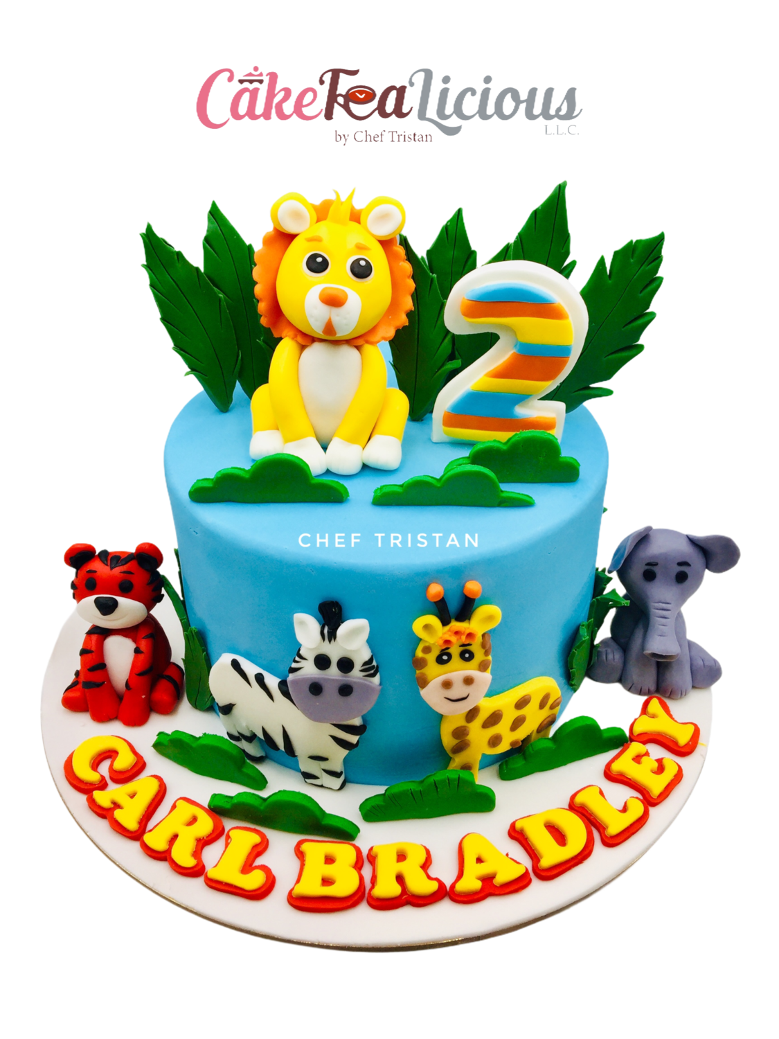 Jungle Safari Cake