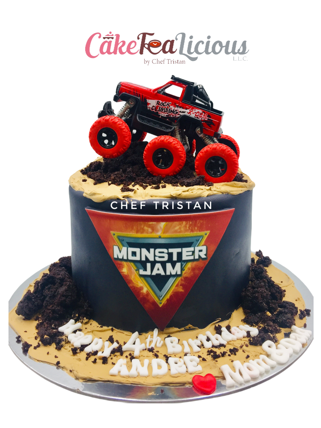 Monster Jam Cake