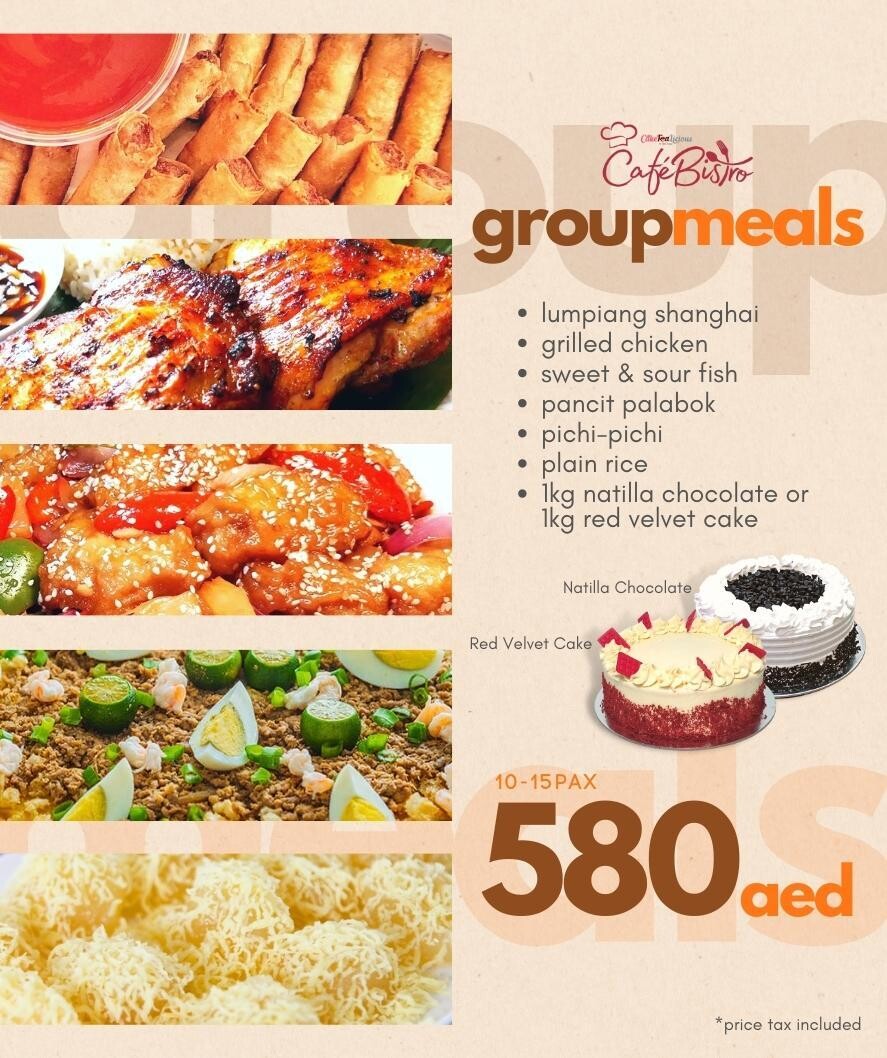 580 GROUP MEAL PACKAGE