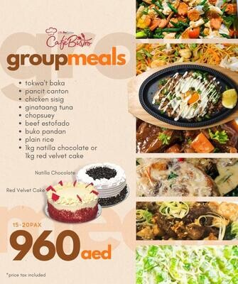 950 GROUP MEAL PACKAGE