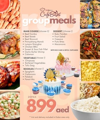 899 GROUP MEALS