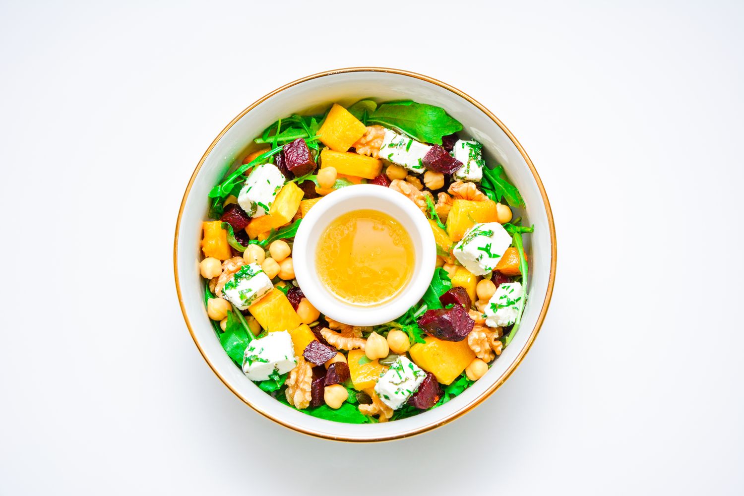 Pumpkin Beetroot Salad