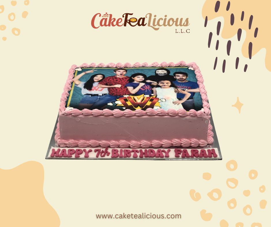 Rectangle Photo Cake 11