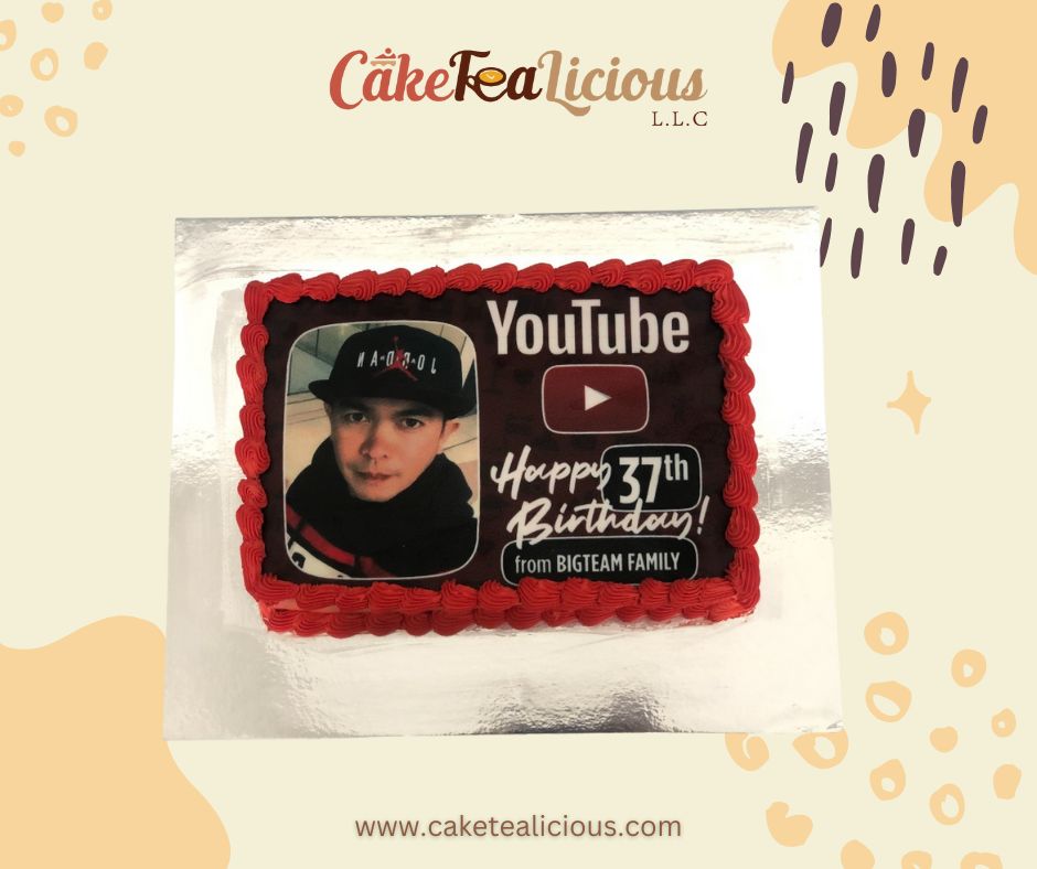 Rectangle Photo Cake 12