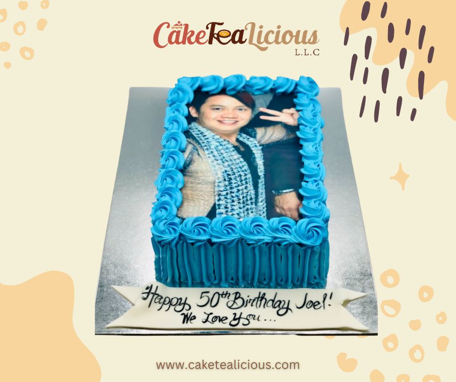 Rectangle Photo Cake 05
