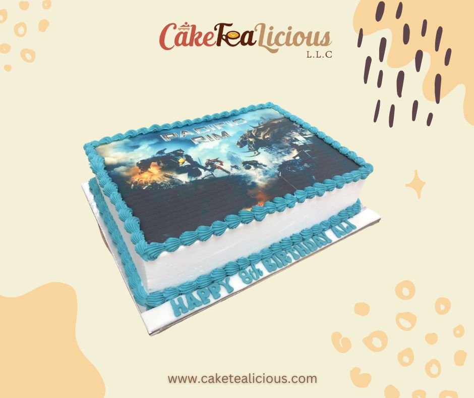 Rectangle Photo Cake 20
