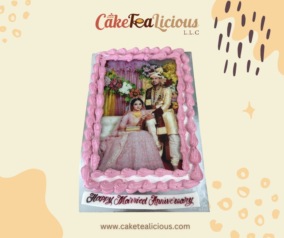 Rectangle Photo Cake 08