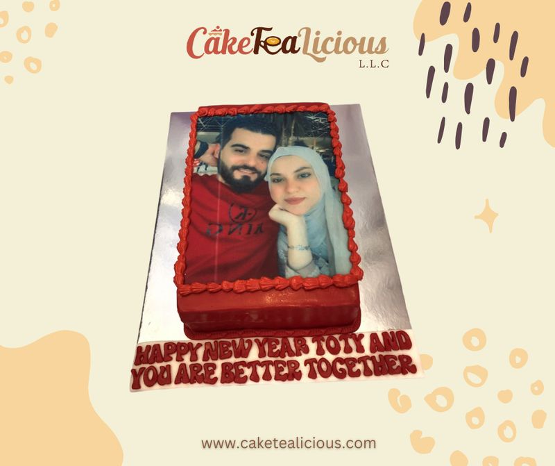 Rectangle Photo Cake 07