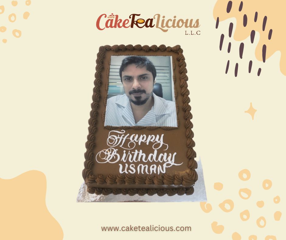 Rectangle Photo Cake 09