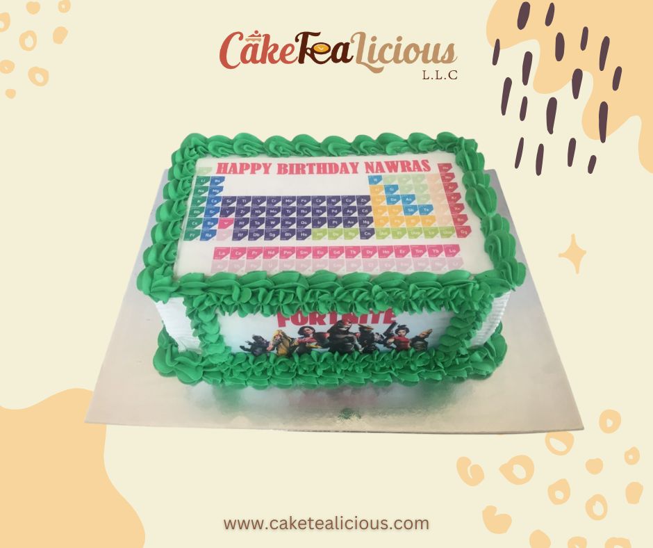 Rectangle Cream Cake CA3