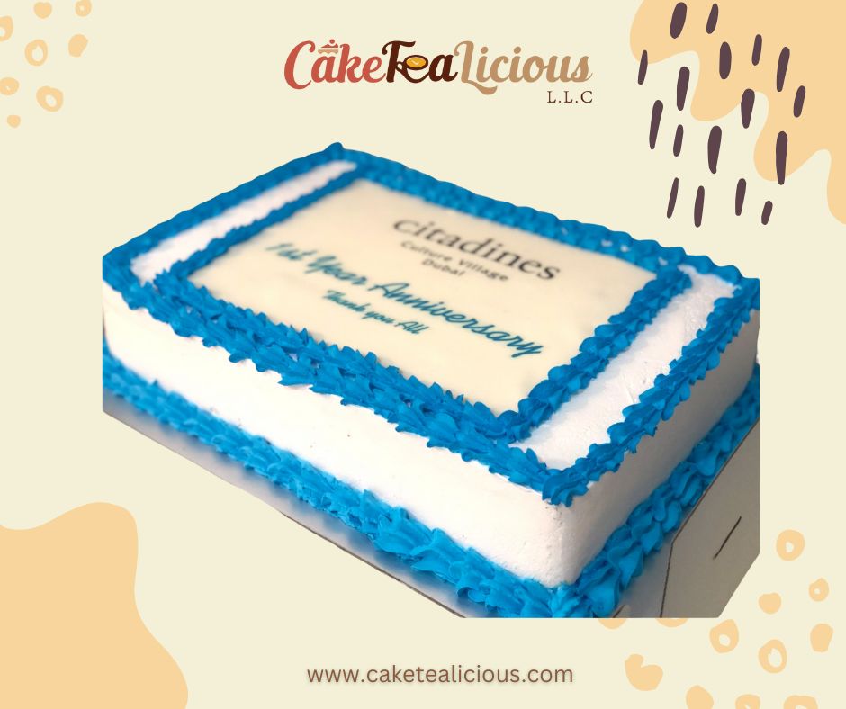 Rectangle Photo Cake 21
