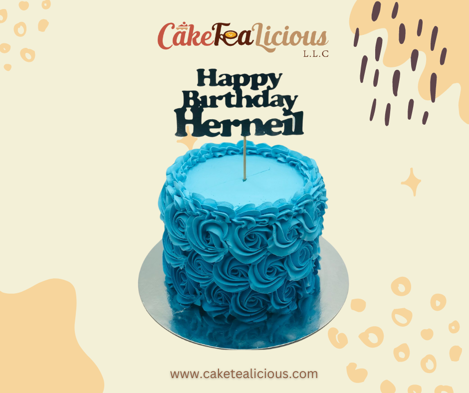 Cake Topper HBD 3