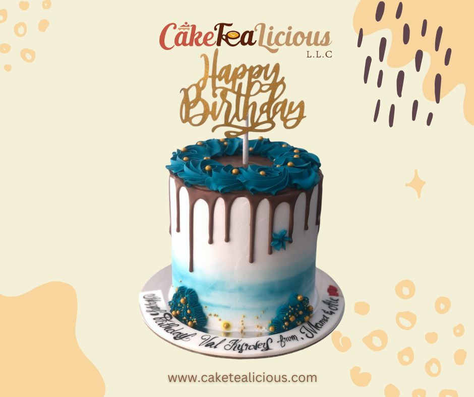 Cake Topper HBD 8