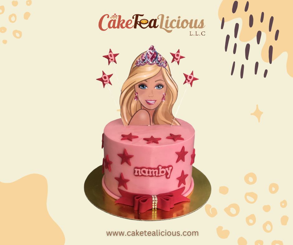 Barbie Cream Cake