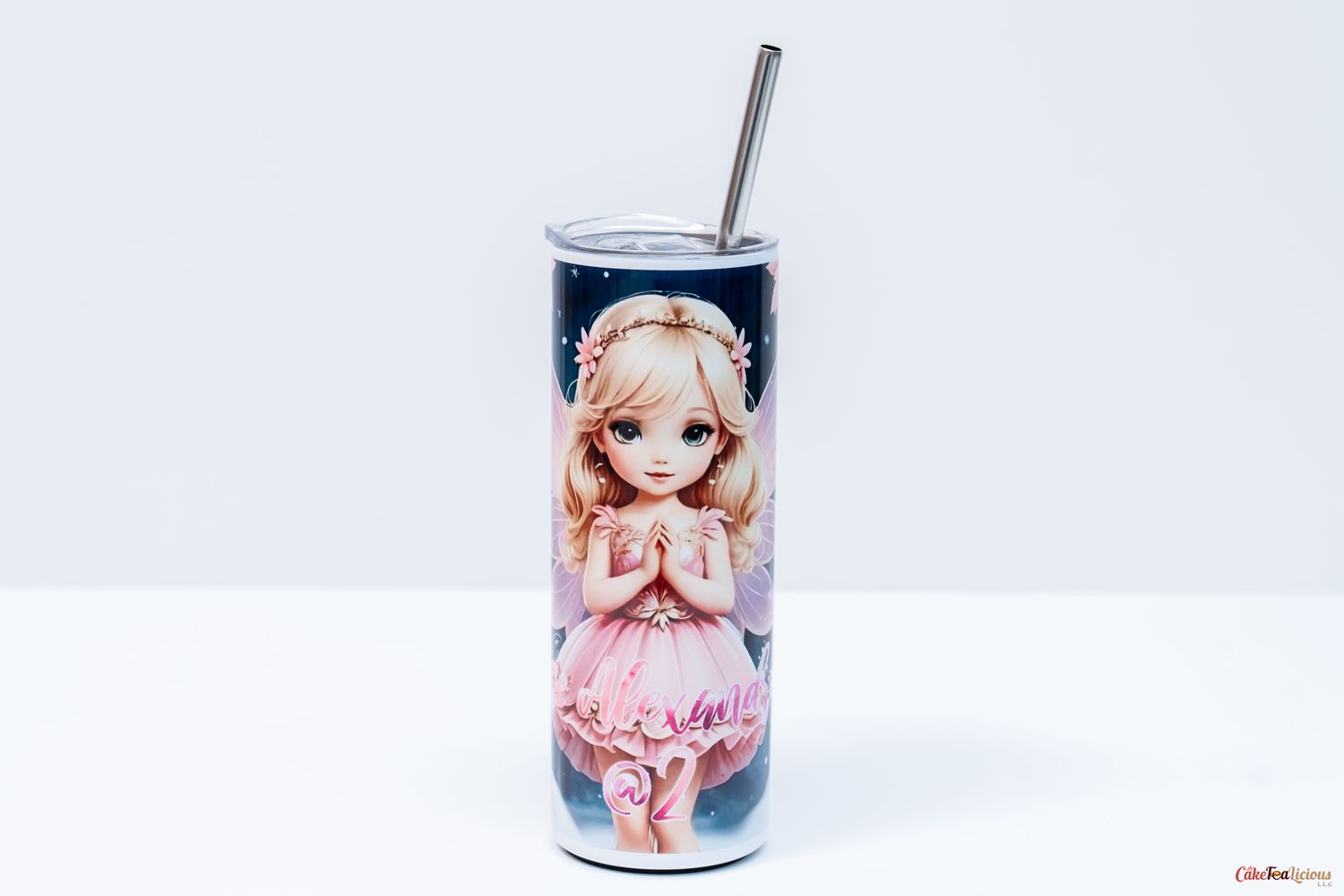 Steel Bottle with Straw