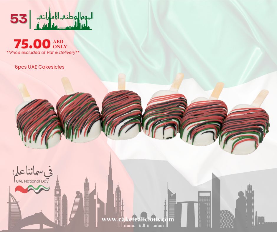 National Day Cakesicles