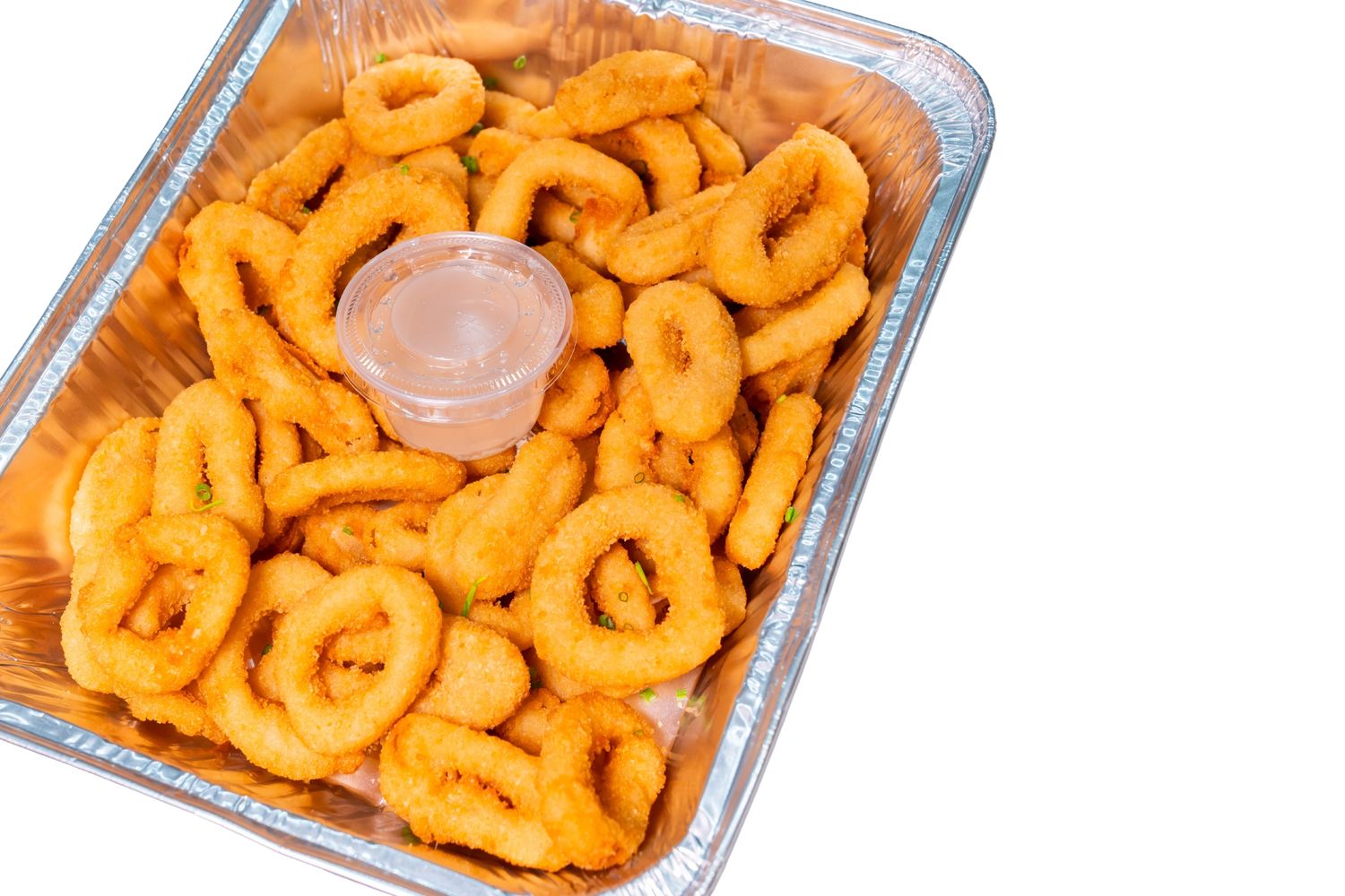 Calamari with Crackers
