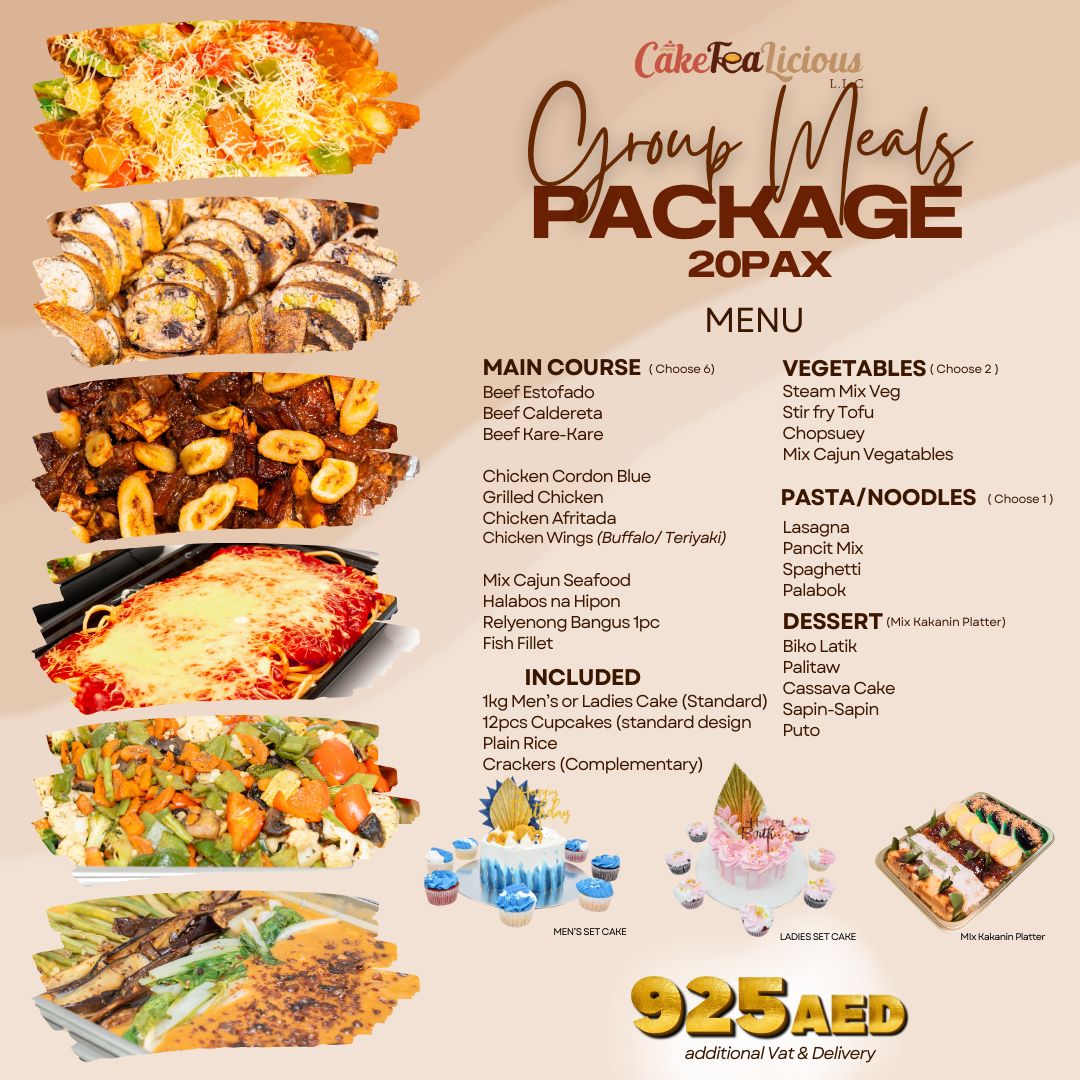 925 GROUP MEALS