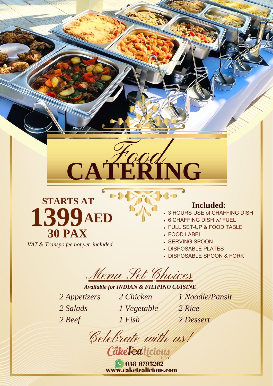 FOOD CATERING - FILIPINO MENU