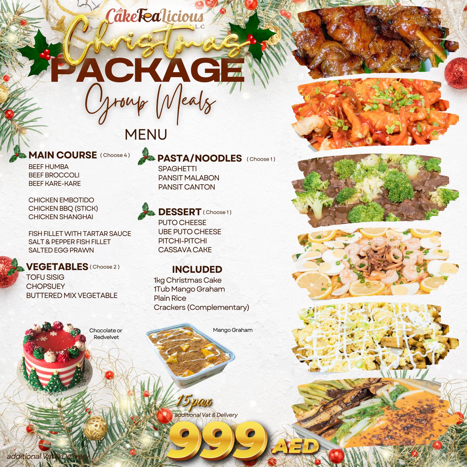999 CHRISTMAS GROUPMEALS